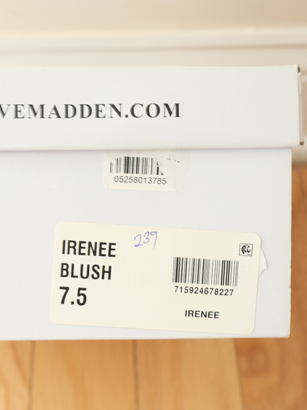 Steve Madden Irenee Blush Nude Block Heel Ankle Strap Sandals Size 7.5 - Picture 10 of 10